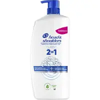 Head-Shoulders Head &amp; Shoulders Classic 2-in-1 Anti-Roos Shampoo + Conditioner - 1000ml - Pomp