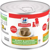 Hill's Pet Nutrition Science Plan Puppy & Mother Kip Blik