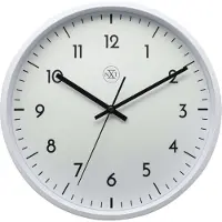 Nextime nXt Easy Big – Wandklok – 30 cm – Plastic – Wit – Stil