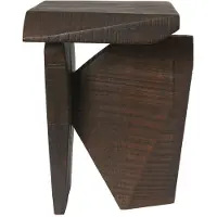 Ferm Living Silva Piece decoratie Dark stained mango wood