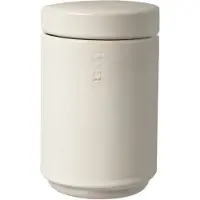 ERNST voorraadpot met deksel 19 cm Natuurwit