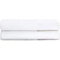 Juniper gastendoek 40x70 cm 2-pack Snow White
