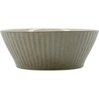 House Doctor Pleat schaal Ø19 cm Grijs-bruin