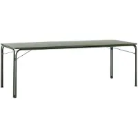 &tradition Thorvald Sc99 Eettafel 90x220 Cm - Tuintafel Staal Bronze Green - 138734A409