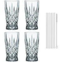 Nachtmann Noblesse latte macchiato glas + rietje 35 cl