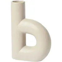 Broste Copenhagen Hector vaas B Ø19 cm Dove grey