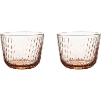 Marimekko Syksy drinkglas 2 dl 2-pack Copper