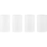 Ferm Living Waterglas Ripple Frosted 140 ml (Set van 4)