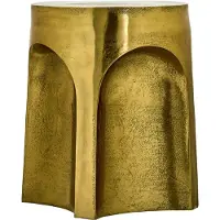 House Doctor Riga bijzettafel antiek goud - 900000122