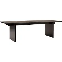 &tradition Ita Os2 Tafel 95x260 Cm Donker Gebeitst Hout - Eettafels & bartafels Eiken Dark Stained Oak - 160412A526