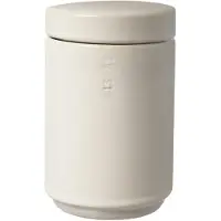 ERNST voorraadpot met deksel 15,5 cm Natuurwit