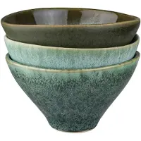 Mette Ditmer Kom Elements Small Green Tones (Set van 3)