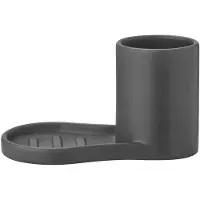 Blomus Afwasset Piro Black met Arja Borstel