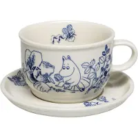 Arabia Moomin Haru kop met schotel 2-delig