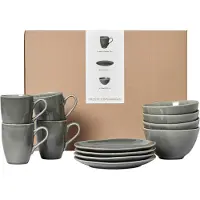 Broste Copenhagen Nordic Rain ontbijtgarnituur 12-delig