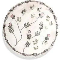 Serax Mirtillo Nude Serveerschaal L - Schalen Beenderporselein Pink - B9223106-414
