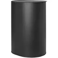 Ferm Living Enkel vuilnisbak large Black