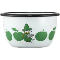 Muurla Moomin emaillen kom 60 cl Joyfull Apples
