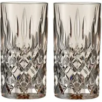 Nachtmann Noblesse Longdrink glas 39,5 cl 2-pack Taupe