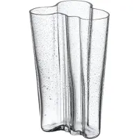 Iittala Aalto Vase 201mm Bubble Glass - Vazen Mondgeblazen Glas Clear - 1084773
