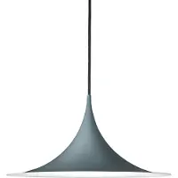 Gubi Semi lamp Ø 47 cm Antracite grey glossy