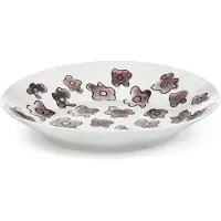 Serax Midnight Flowers Diep Bord M | Dark Viola