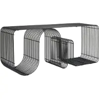 AYTM Curva zitbank 100 cm Zwart