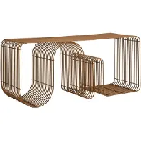 AYTM Curva zitbank 100 cm Amber