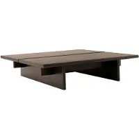 &tradition Ita OS4 salontafel 110x110 cm Dark stained oak
