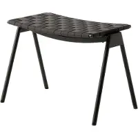&tradition Ville Outdoor Ottoman AV46 Warm Black