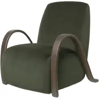 Ferm Living Buur Loungestoel Dark Green