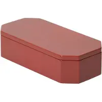 Ferm Living Nova Opbergdoos Picante Red | 20 x 10 cm