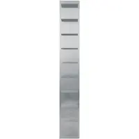 Ferm Living Lager wandplank tall Aluminium