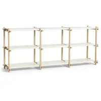HAY Woody plank Eiken-almond white, laag