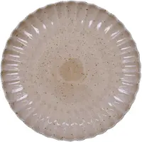 House Doctor Scallop Bord Ø26 Cm Roze - Dinerborden Steengoed Pink - 900000234