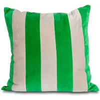 By On Pathi Kussen Groen / Beige 45x45 Cm - Decoratieve kussens & hoezen Fluweel Green - 5219801012