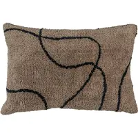 Mette Ditmer Shadow tuftat kussenhoes 40x60 cm Brown