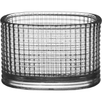 Orrefors Magica kaarsenhouder super ellipse 5 cm Grijs