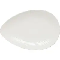 Rörstrand Blå Eld Bord 24x35 Cm Wit - Schalen Feldspar Porcelain White - 1083995