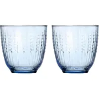 Rörstrand Swedish Grace drinkglas 25 cl 2-pack Blauw