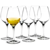 Holmegaard Cabernet dessertwijnglas 28 cl 6-pack Transparant