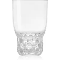 Kartell Jellies Family Waterglas - Set van 4 Crystal