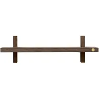 Andersen Furniture Treat Wandplank 50 Cm Gerookt - Wandplanken Eiken Smoked Oak - 4-420540