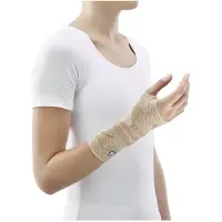 Bauerfeind Manutrain polsbrace Beige-Rechts-Maat 2: 15 - 16 cm