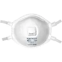 Portwest FFP3 Valved Dolomite Respirator (10 Stuks)-1