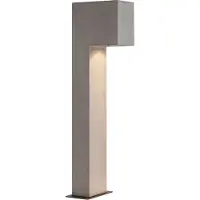 QAZQA Modern buiten paaltje grijs 65cm IP44 - Pompei