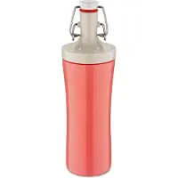 Koziol Bio-Circulair - Plopp To Go Drinkfles 425 ml - Gerecycled Zonnebloemolie - Roze