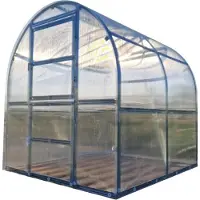 BAUMERA KLASIKA SLIM Tuinkas - 2 x 2 m (4 m²) - 6 mm Dikte - Kweekkas - Polycarbonaat afdekking