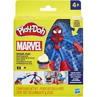 Play-Doh Marvel Spider-Man-set met thwip-pletgereedschap en buigzame actiefiguur, verbeeldingsspeelgoed voor jongens en meisjes vanaf 4 jaar