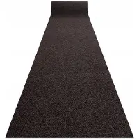 Vigor Deurmat Antislip 200x420 cm - Bruin - Krat Patroon